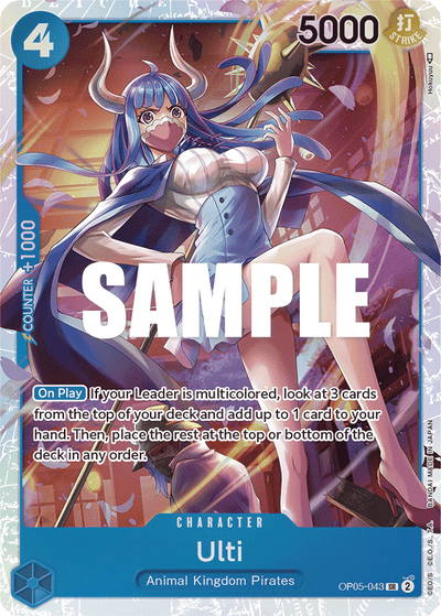 Ulti OP05-043 Awakening of the New Era One Piece Karte
