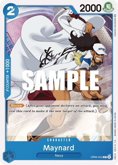 Maynard OP05-052 Awakening of the New Era One Piece Karte