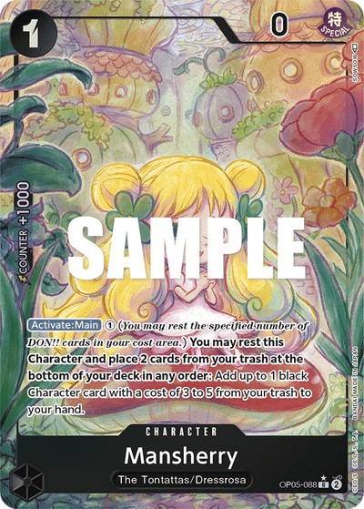 Mansherry OP05-088 (Parallel 1) Awakening of the New Era One Piece Karte