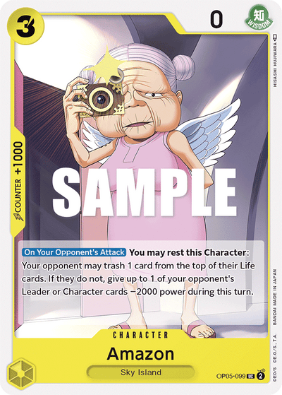 Amazon OP05-099 Awakening of the New Era One Piece Karte
