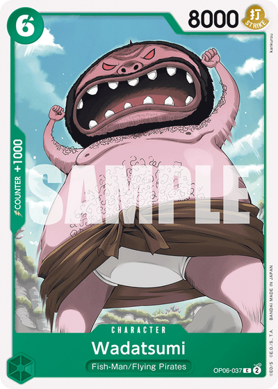 Wadatsumi OP06-037 Wings of the Captain One Piece Karte