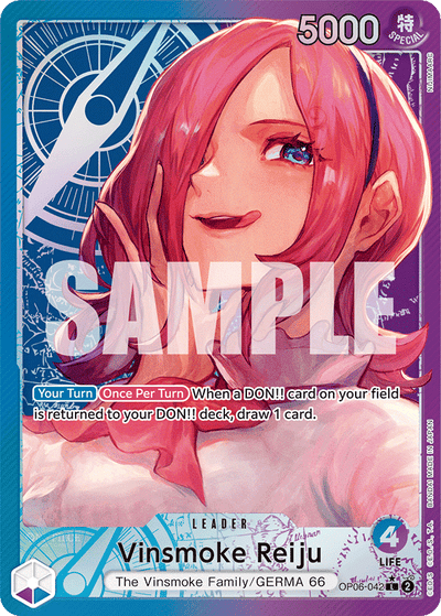 Vinsmoke Reiju OP06-042 (Parallel 1) Wings of the Captain One Piece Karte