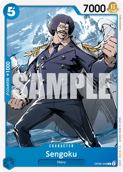 Sengoku OP06-049 Wings of the Captain One Piece Karte