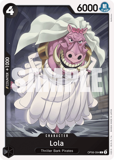 Lola OP06-094 Wings of the Captain One Piece Karte