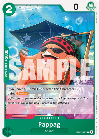 Pappag OP07-030 500 Years in the Future One Piece Karte