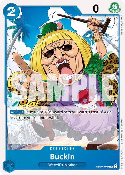 Buckin OP07-049 500 Years in the Future One Piece Karte