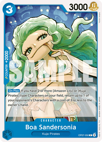 Boa Sandersonia OP07-050 500 Years in the Future One Piece Karte