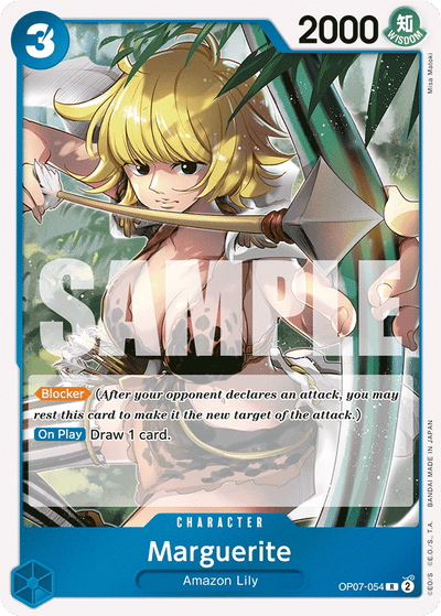 Marguerite OP07-054 500 Years in the Future One Piece Karte