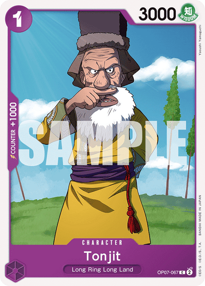 Tonjit OP07-067 500 Years in the Future One Piece Karte