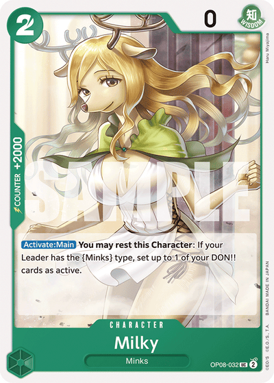 Milky OP08-032 Two Legends One Piece Karte