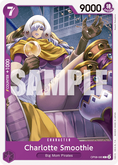 Charlotte Smoothie OP08-065 Two Legends One Piece Karte