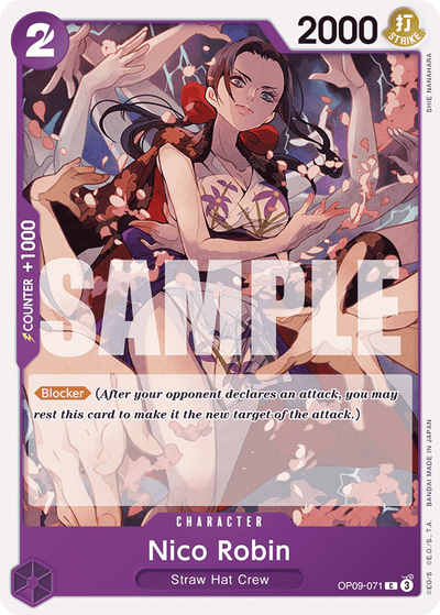 Nico Robin OP09-071 Emperors in the New World One Piece Karte
