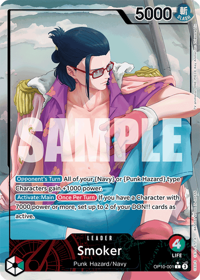Smoker OP10-001 (Parallel 1) Royal Blood One Piece Karte