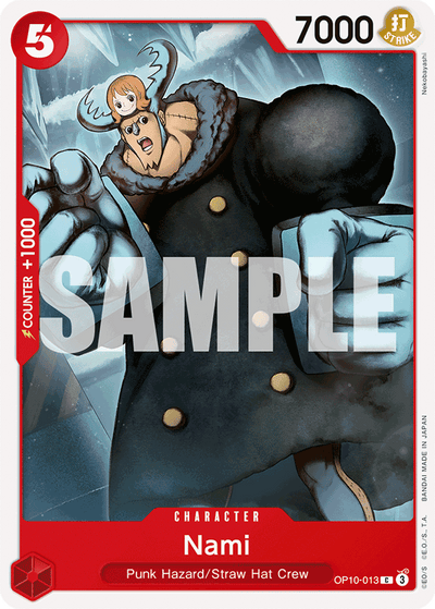 Nami OP10-013 Royal Blood One Piece Karte