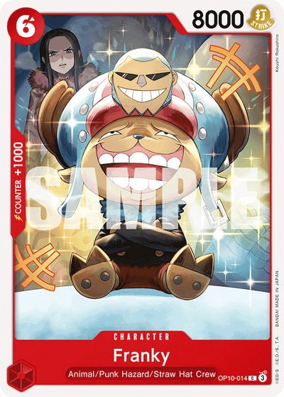 Franky OP10-014 Royal Blood One Piece Karte