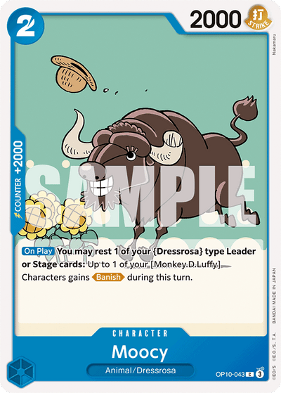 Moocy OP10-043 Royal Blood One Piece Karte