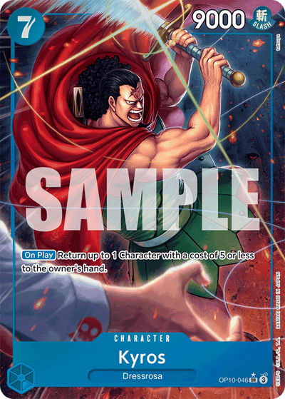 Kyros OP10-046 (Parallel 1) Royal Blood One Piece Karte