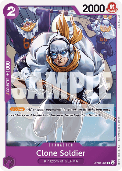 Clone Soldier OP10-064 Royal Blood One Piece Karte