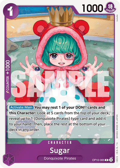 Sugar OP10-065 Royal Blood One Piece Karte