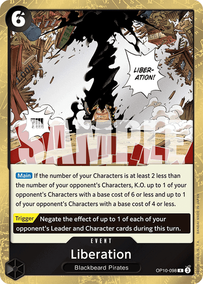 Liberation OP10-098 Royal Blood One Piece Karte
