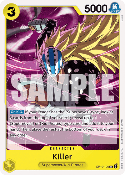 Killer OP10-106 Royal Blood One Piece Karte