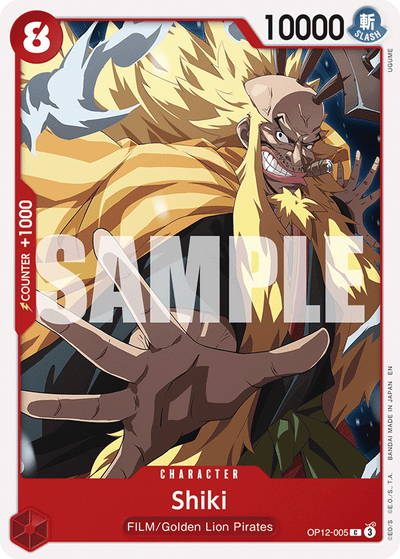 Shiki OP12-005 Legacy of the Master One Piece Karte