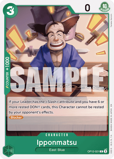 Ipponmatsu OP12-021 Legacy of the Master One Piece Karte