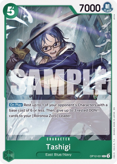 Tashigi OP12-031 Legacy of the Master One Piece Karte