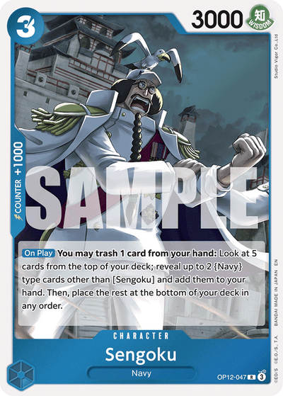 Sengoku OP12-047 Legacy of the Master One Piece Karte