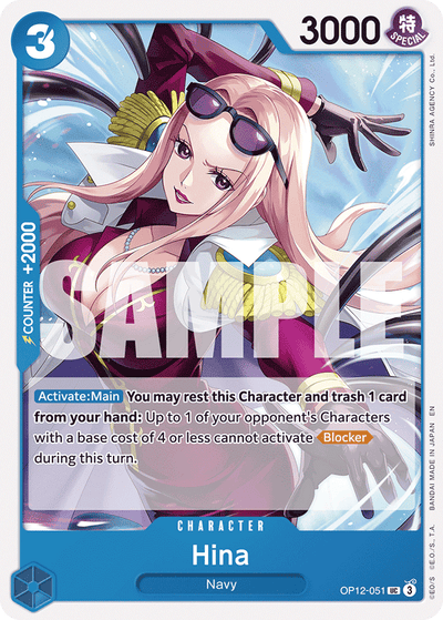 Hina OP12-051 Legacy of the Master One Piece Karte