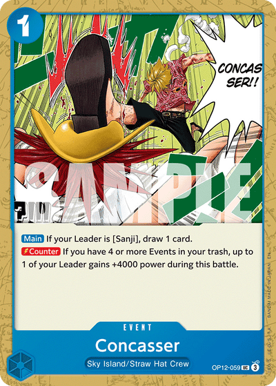 Concasser OP12-059 Legacy of the Master One Piece Karte