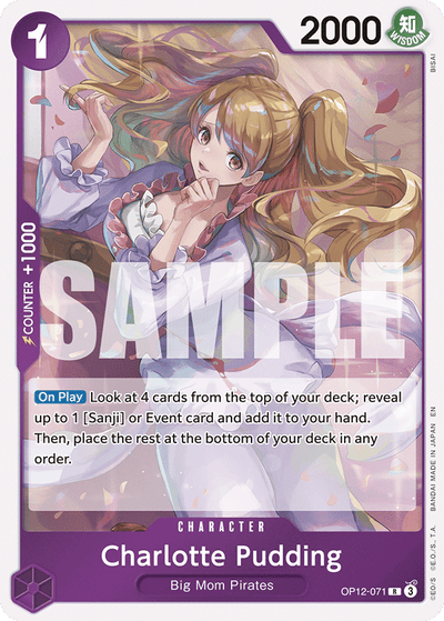 Charlotte Pudding OP12-071 Legacy of the Master One Piece Karte