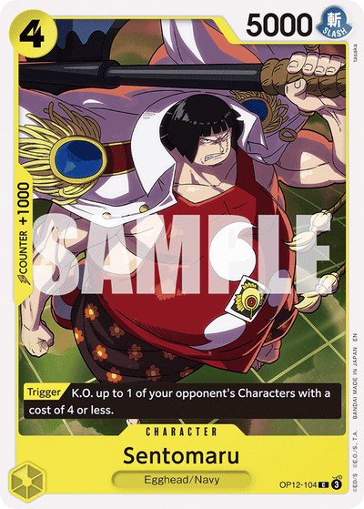 Sentomaru OP12-104 Legacy of the Master One Piece Karte