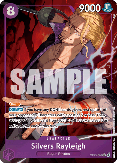 Silvers Rayleigh OP13-066 (Parallel 1) Carrying On His Will One Piece Karte