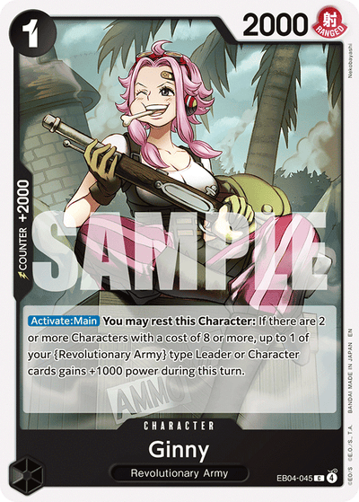 Ginny EB04-045 Adventure on Kami's Island One Piece Karte