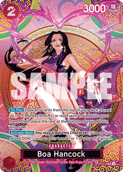 Boa Hancock OP12-014 (Parallel 2) Adventure on Kami's Island One Piece Karte