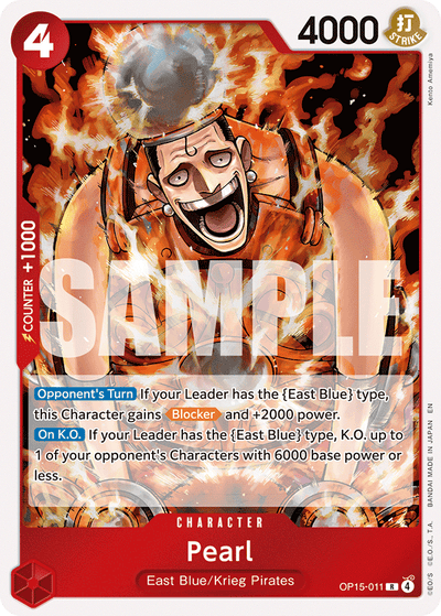 Pearl OP15-011 Adventure on Kami's Island One Piece Karte