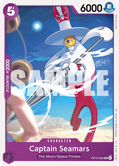 Captain Seamars OP15-062 Adventure on Kami's Island One Piece Karte
