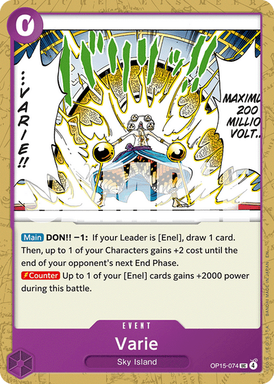 Varie OP15-074 Adventure on Kami's Island One Piece Karte
