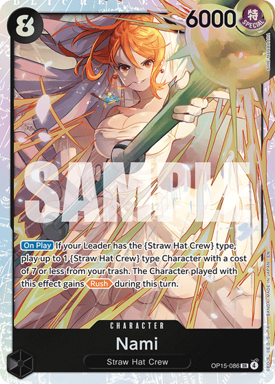 Nami OP15-086 Adventure on Kami's Island One Piece Karte