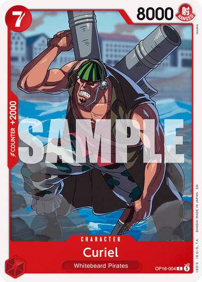 Curiel OP16-004 The Time of Battle One Piece Karte