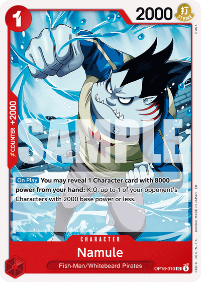 Namule OP16-010 The Time of Battle One Piece Karte
