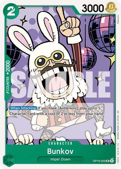 Bunkov OP16-025 The Time of Battle One Piece Karte