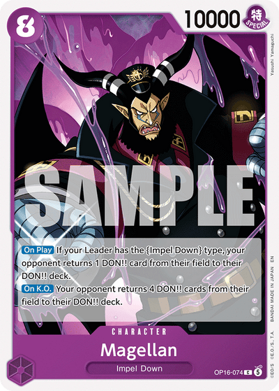 Magellan OP16-074 The Time of Battle One Piece Karte