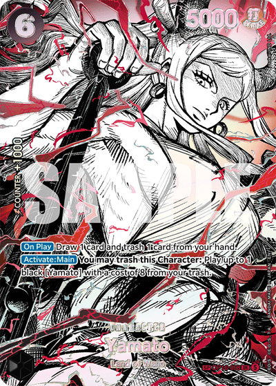 Yamato OP16-098 (Parallel 2) The World's Strongest Warriors One Piece Karte