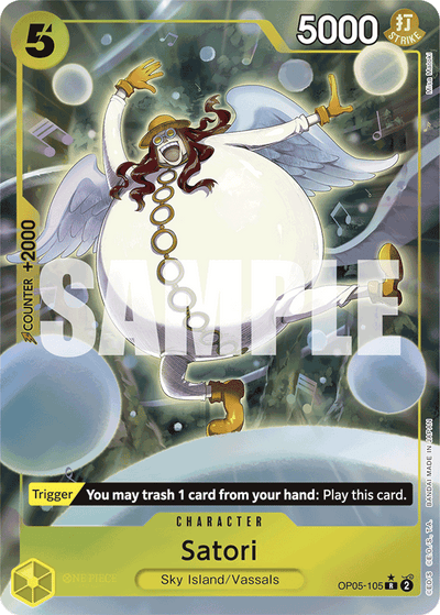 Satori OP05-105 (Parallel 3) One Piece Card The Best One Piece Karte