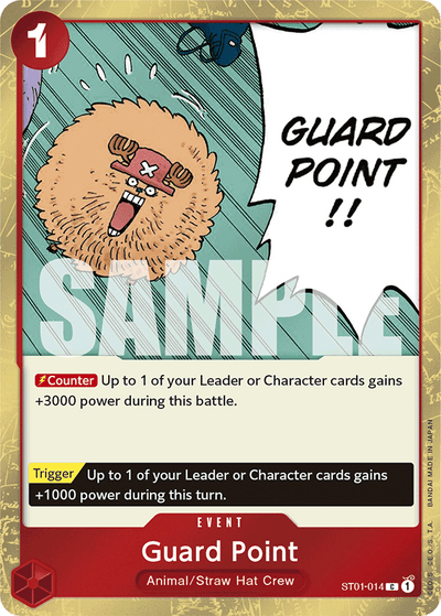 Guard Point ST01-014 (Parallel 2) One Piece Card The Best One Piece Karte