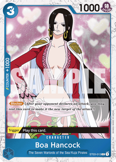 Boa Hancock ST03-013 (Parallel 2) One Piece Card The Best One Piece Karte