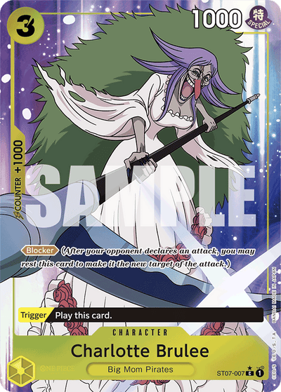 Charlotte Brulee ST07-007 (Parallel 3) One Piece Card The Best One Piece Karte