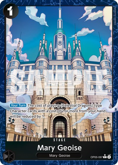 Mary Geoise OP05-097 (Parallel 2) One Piece Card The Best Vol. 2 One Piece Karte